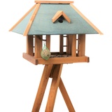 Siena Garden Vogelhaus Grünfink mit Ständer Maße: 51x36x37 cm, Kiefer FSC 100%