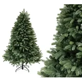 Evergreen Weihnachtsbaum Vermont Fichte 180 cm – naturgetreuer Tannenbaum, künstliche Fichte mit Ständer – Christbaum für Weihnachten – Christmas Tree