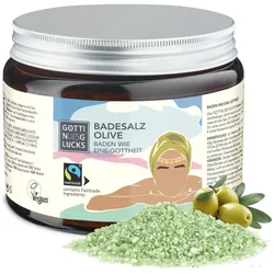 Göttin des Glücks Badesalz Olive 450 g