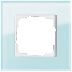 GIRA Abdeckrahmen 1-fach - Esprit (Glas mint)