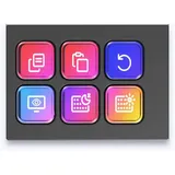 Elgato Stream Deck Module, Schwarz, 6 Tasten,
