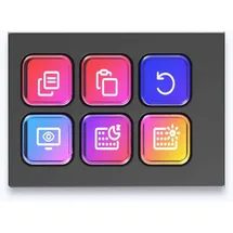 Elgato Stream Deck Module, Schwarz, 6 Tasten,