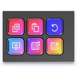 Elgato Stream Deck Module, Schwarz, 6 Tasten,