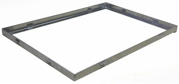 MEA METAL Winkelrahmen für Baunormroste - 390x790 mm