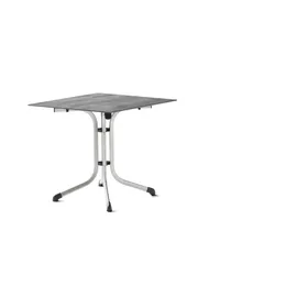 Sieger Klapptisch 80 x 80 x 73 cm graphit/beton hell
