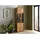 MASSIVMOEBEL24.DE Vitrine STARNBERG 65 x 45 x 201 cm Beige