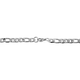 Adelia's Figarokette silber Edelstahl 55 cm