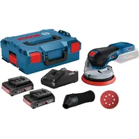 Bosch Akku-Exzenterschleifer GEX 18V-125 / 2x 2,0 Ah Akku