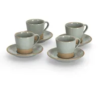 Zeller Present Espresso-Set, 8-tlg., 60 ml, 8-teilig 4 Tassen/4