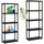 GarPet 2er Set Steckregal Standregal Regal Abstellkammer 5 Böden 70 x 30 x 176 cm