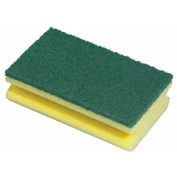 Sito Jumboschwamm eckig 4,1 cm x 15 cm x 8,5 cm gelb/grün mit Griffrille, kratzend