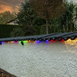 star trading deutschland gmbh Lichtschlauch LED 5 m flach 480 LEDs Netzbetrieb bunt