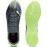 Puma Future 7 Play IT Fußballschuhe 03 gray skies/elektro purple/fizzy apple/white 41