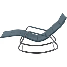 Siena Garden Aliano Schaukelliege 143 x 57 x 81 cm Grau