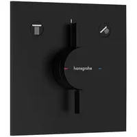 Hansgrohe DuoTurn E Mischer Unterputz, 2 Verbraucher, mattschwarz