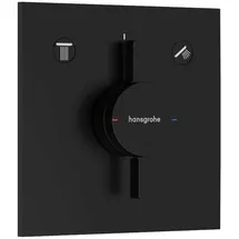 Hansgrohe DuoTurn E Mischer Unterputz, 2 Verbraucher, mattschwarz