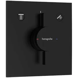 Hansgrohe DuoTurn E Mischer Unterputz, 2 Verbraucher, mattschwarz