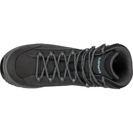 Lowa Renegade Evo GTX Mid Damen Slim Asphalt/Türkis 41,5