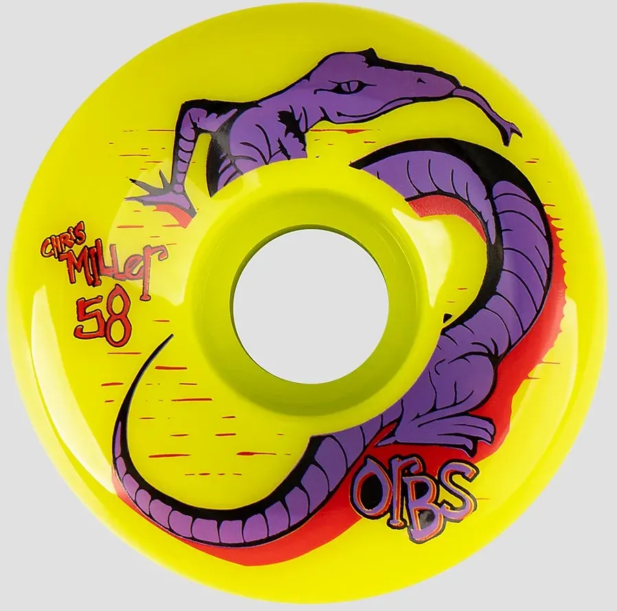 Welcome Orbs Specters Chris Miller 58mm Rollen neon yellow Gr. Uni