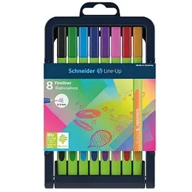Schneider Line-Up Fineliner 0,4 mm, 8 St.