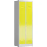 Classix Spind 59 x 50 x 180 cm gelb