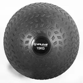 Olive Slam Medizinball 15kg - Grey - 15 kg