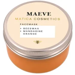 Matica Cosmetics Gesichtsmaske MAEVE – Mandarine Feuchtigkeitsmasken