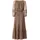 Pepe Jeans Dorotea Midikleid Braun S