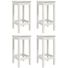 vidaXL Gartenbar-Set 5-tlg. Weiß