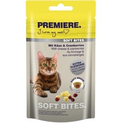 PREMIERE Soft Bites Käse & Cranberries 3x40 g