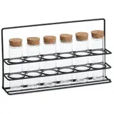 Zeller Gewürzregal 7-teilig 50 x 28,5 x 15 cm Transparent