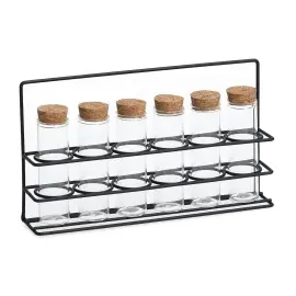 Zeller Gewürzregal 7-teilig 50 x 28,5 x 15 cm Transparent