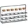 Zeller Gewürzregal 7-teilig 50 x 28,5 x 15 cm Transparent