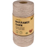 Folia Garn Makramee Garn - Wolle, Grau
