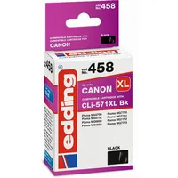 Edding kompatibel zu Canon CLI-571XL BK schwarz