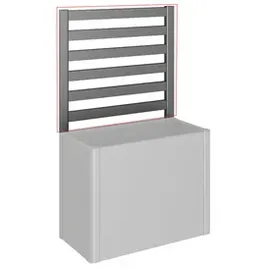 Biohort Rankgitter für DaVinci Gr. 100 dunkelgrau-metallic B:102cm H:91cm Stahl