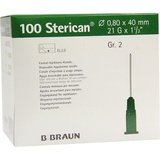B. Braun Sterican Kanülen Luer-Lok 0,80x40 mm Gr.2 grün