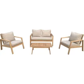 Happy Garden Gili Set 4-tlg. Beige