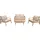 Happy Garden Gili Set 4-tlg. Beige