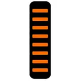 RRP Proguard Sticker Standard Black/Orange