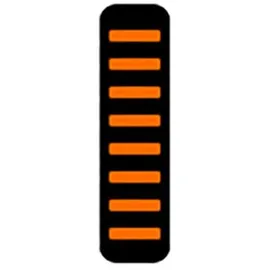 RRP Proguard Sticker Standard Black/Orange