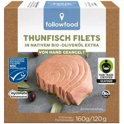 followfish Thunfisch Filets in Bio-Olivenöl