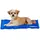 Relaxdays Kühlmatte Hund 20 x 35 cm Blau