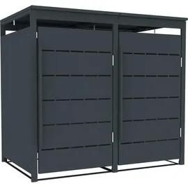 Estexo Mülltonnenbox 60 x 111 cm grau