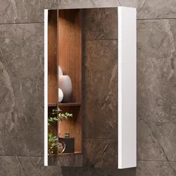 Spiegelschrank 40cm Wega Weiß matt