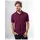 TRIGEMA Poloshirt TRIGEMA "TRIGEMA Poloshirt DELUXE Piqué", Herren, Gr. L, rot (sangria), 100% Baumwolle, Basic, Shirts