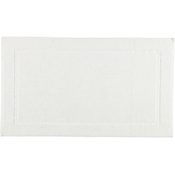 Rhomtuft Badematten Pearl weiß - 01 70x120 cm Weiss 