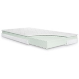 Julius Zöllner Jugendmatratze Soft Junior – Hochwertige Juniormatratze, Premium Komfortschaum mit Wellenprofil, OEKO-TEX Standard 100, Made in Germany, Größe 140x200cm