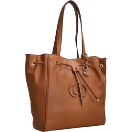 GUESS Schultertasche Calebra Drawstring Tote Cognac