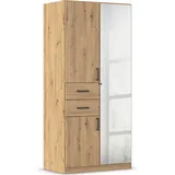 Rauch Drehtürenschrank Maika 91 x 197 x 54 cm Braun